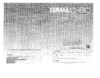 Yamaha C-80 - Owners Manual 